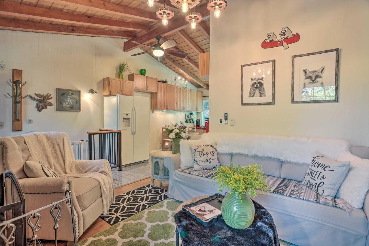 Boho Crestline Cabin, 1 Mile To Lake Gregory! ภายนอก รูปภาพ