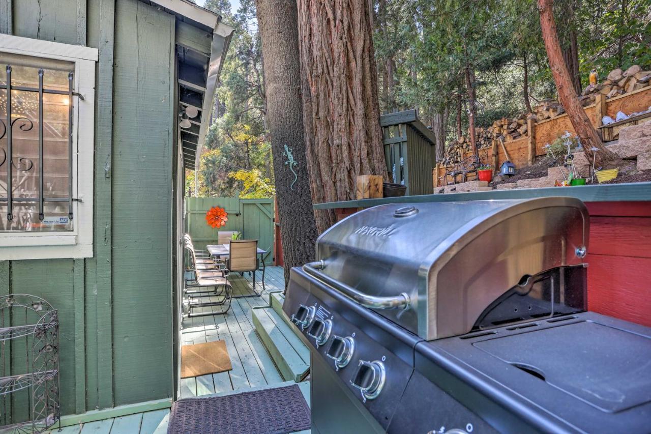 Boho Crestline Cabin, 1 Mile To Lake Gregory! ภายนอก รูปภาพ