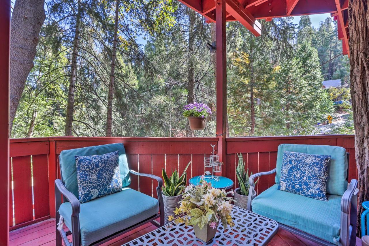 Boho Crestline Cabin, 1 Mile To Lake Gregory! ภายนอก รูปภาพ