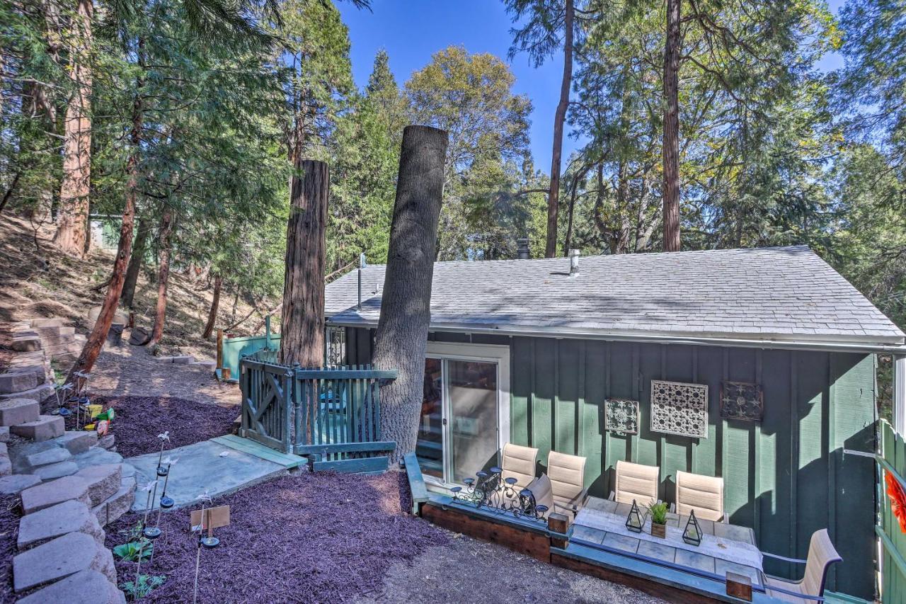 Boho Crestline Cabin, 1 Mile To Lake Gregory! ภายนอก รูปภาพ