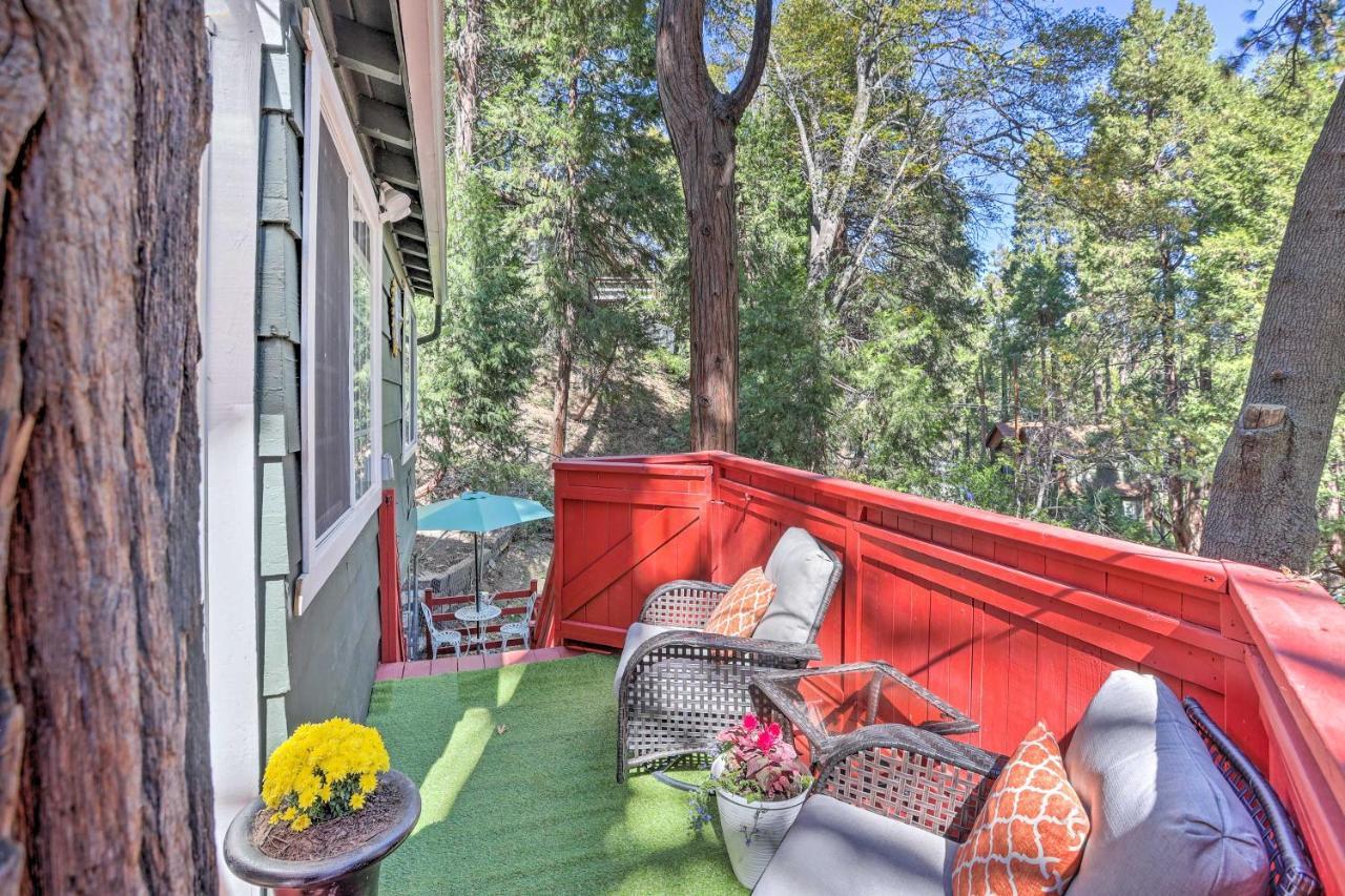 Boho Crestline Cabin, 1 Mile To Lake Gregory! ภายนอก รูปภาพ